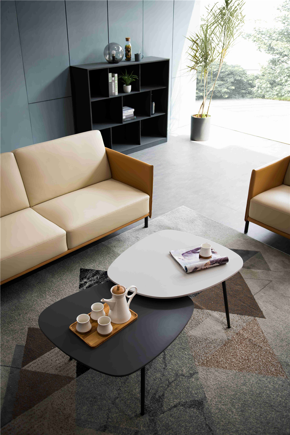 現代辦公沙發ES19006-2